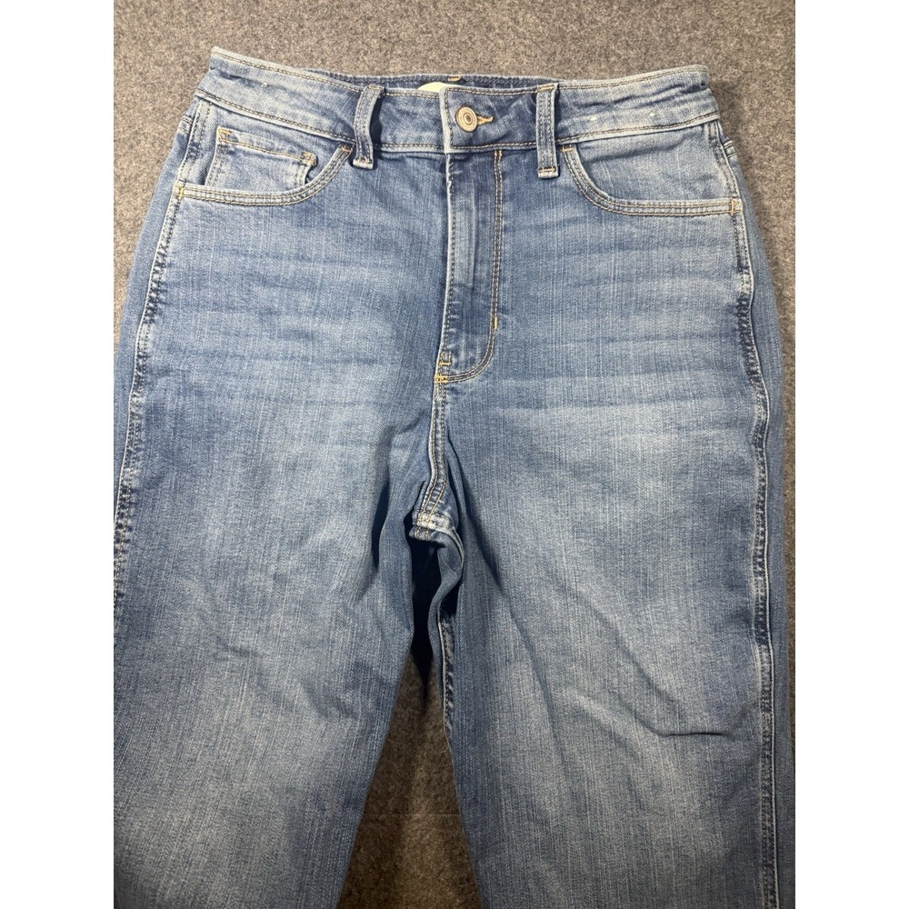 Abercrombie & Fitch The Mom High Rise Jeans Blue Denim Women Size 28/6